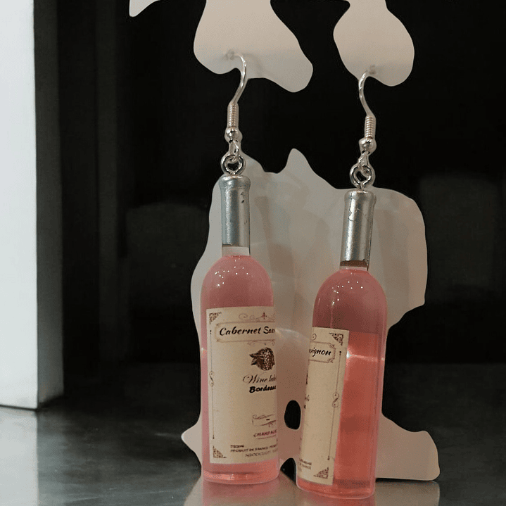 Brincos vinho Carbenet 1