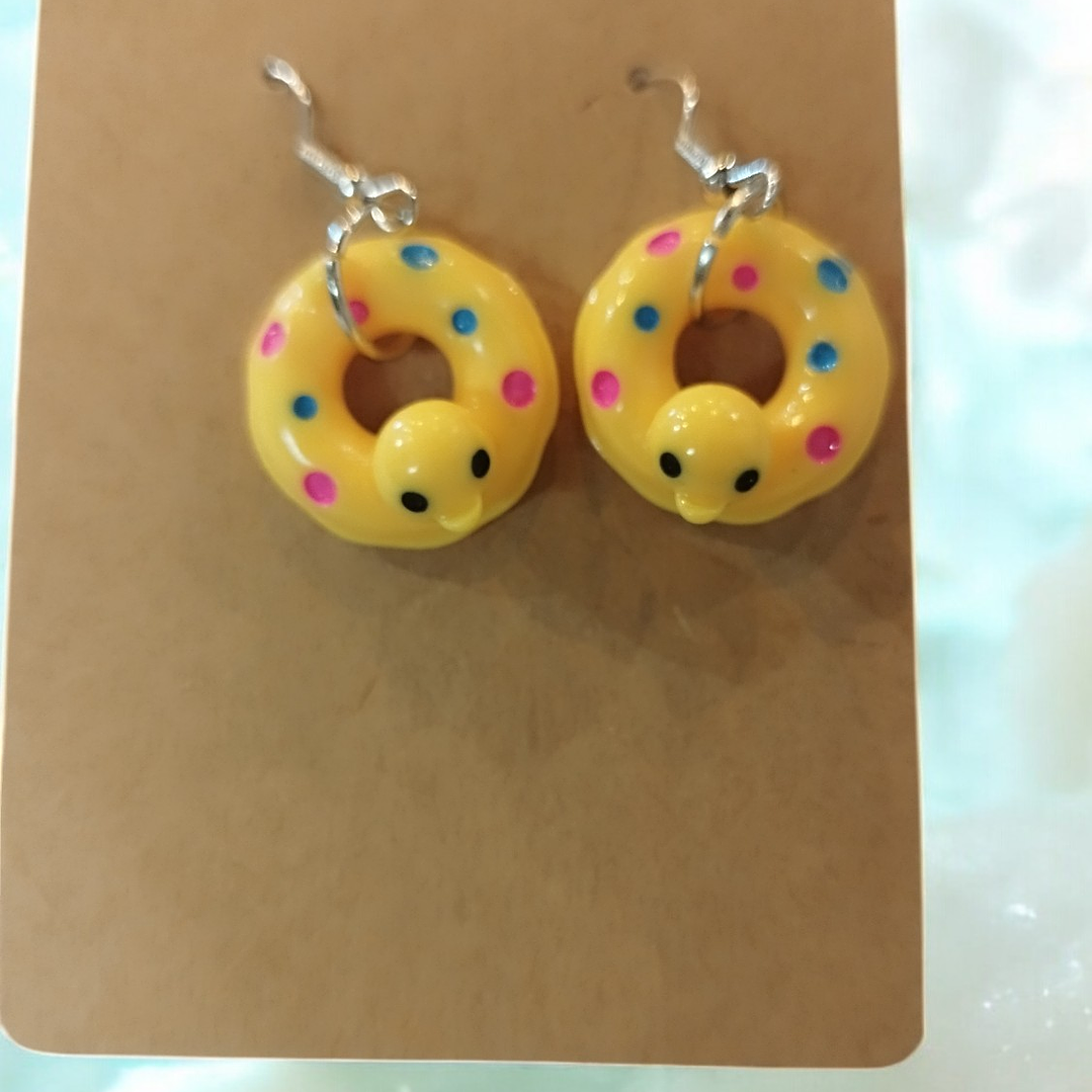 Brincos Boias patinho 1