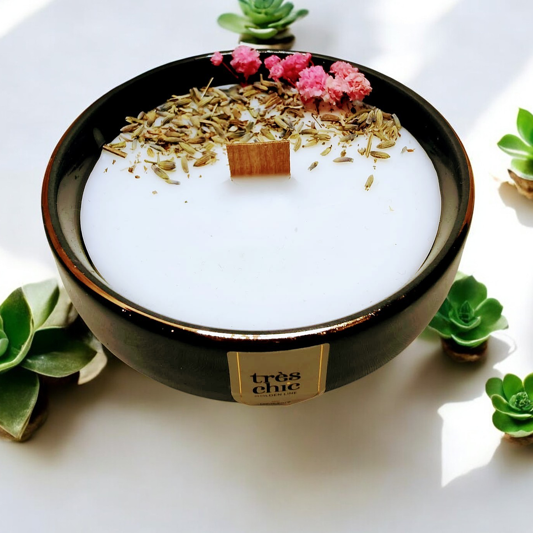 Vela em cera de soja aromaterapia   1