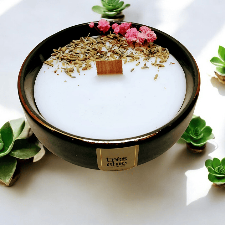 Vela em cera de soja aromaterapia   1