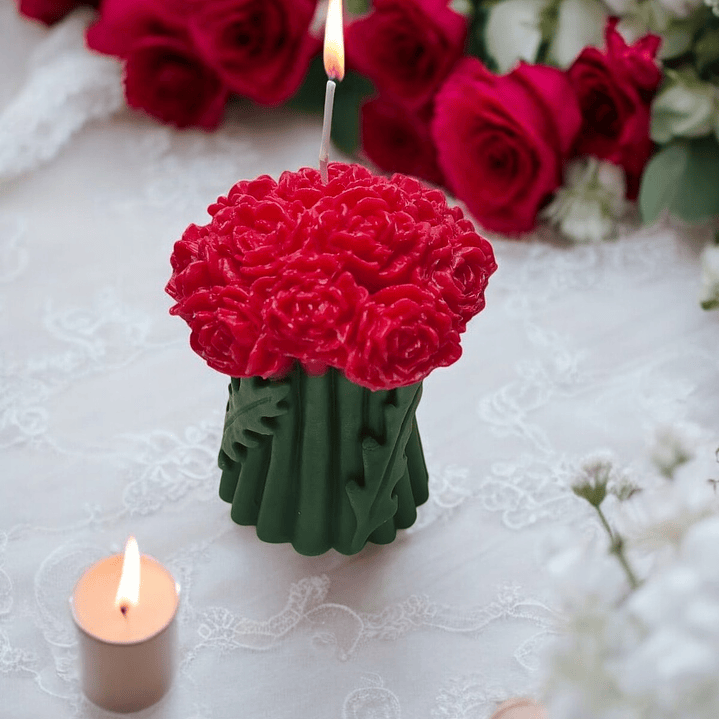 Vela ramo de flores  2