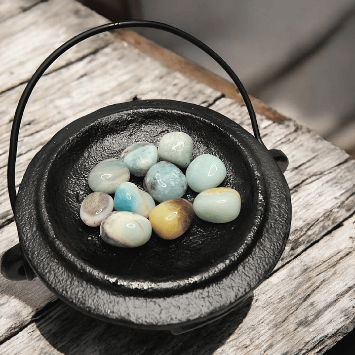 Pedra Amazonite rolada  1