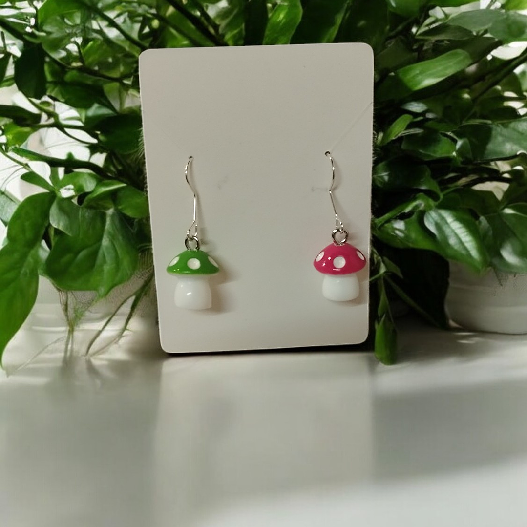 Brincos cogumelos  2