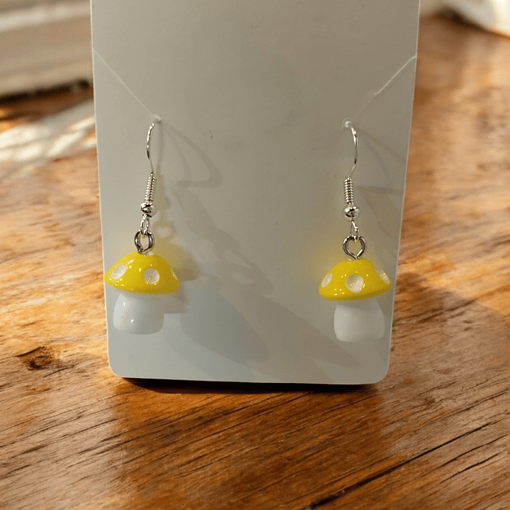 Brincos cogumelos  3