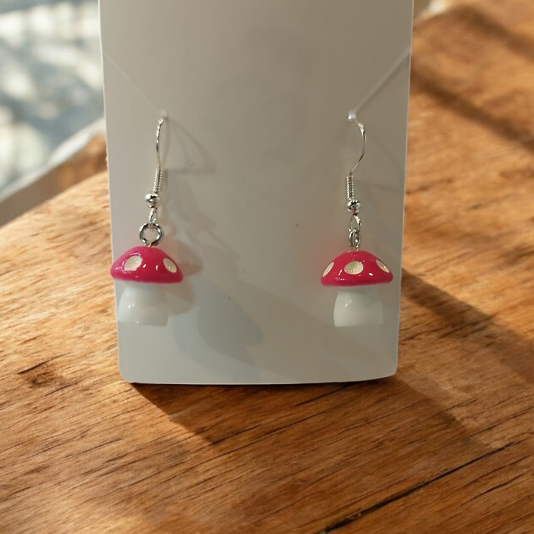 Brincos cogumelos  6