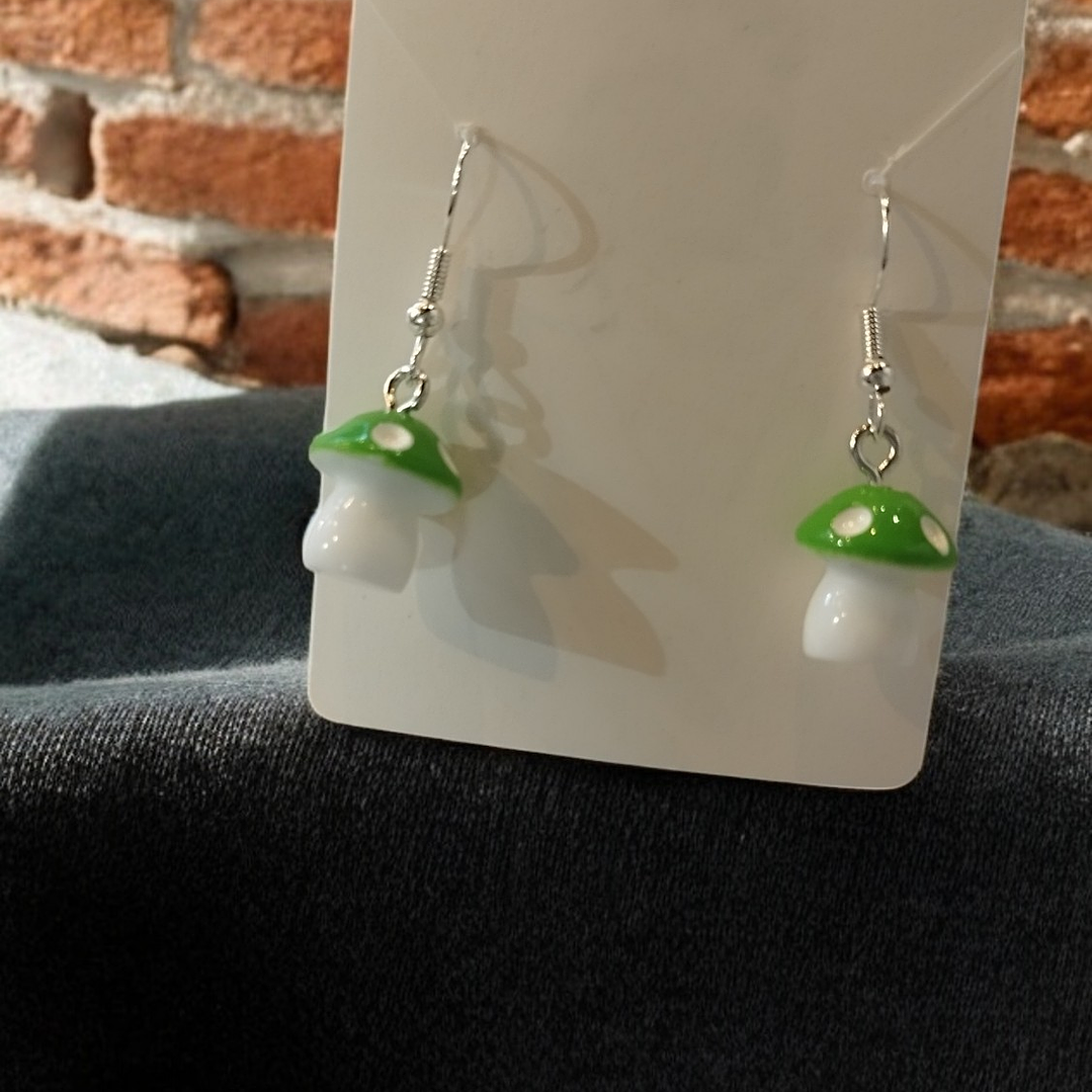 Brincos cogumelos  7