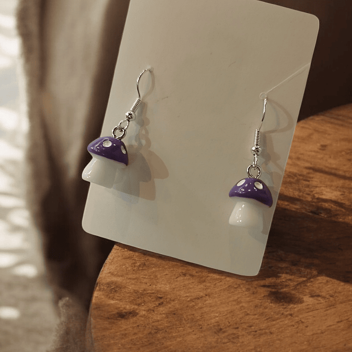 Brincos cogumelos  9