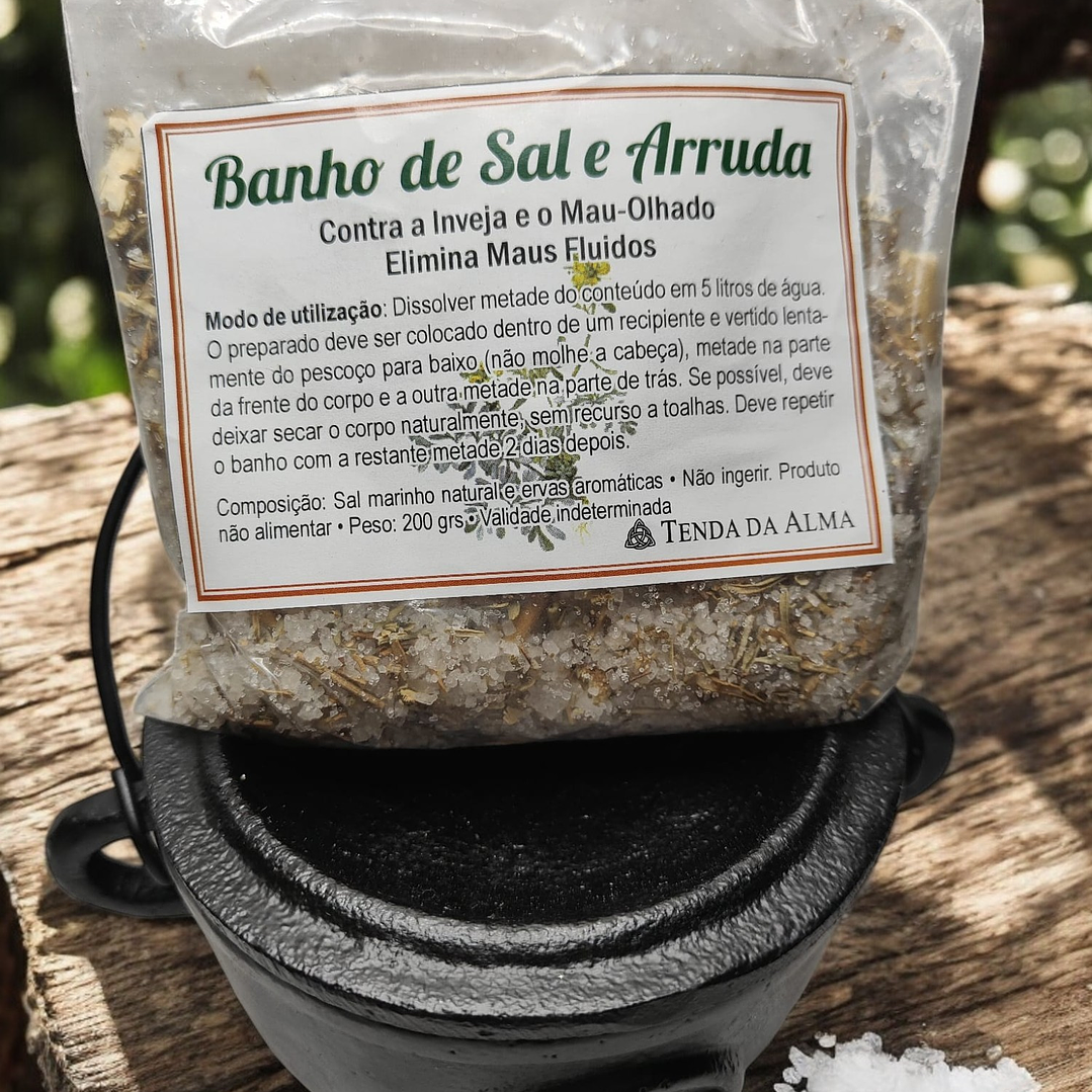 Banho de sal e arruda 1