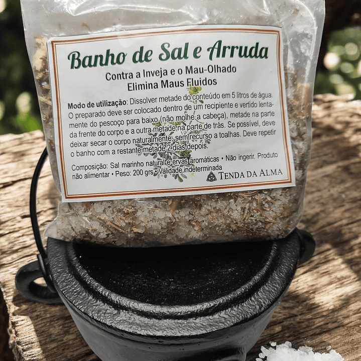 Banho de sal e arruda 1