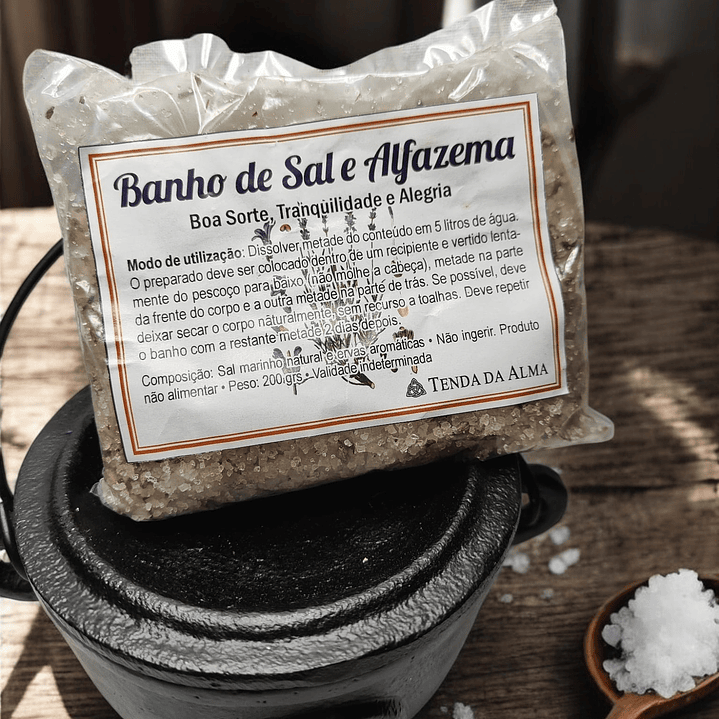 Banho sal e alfazema 1