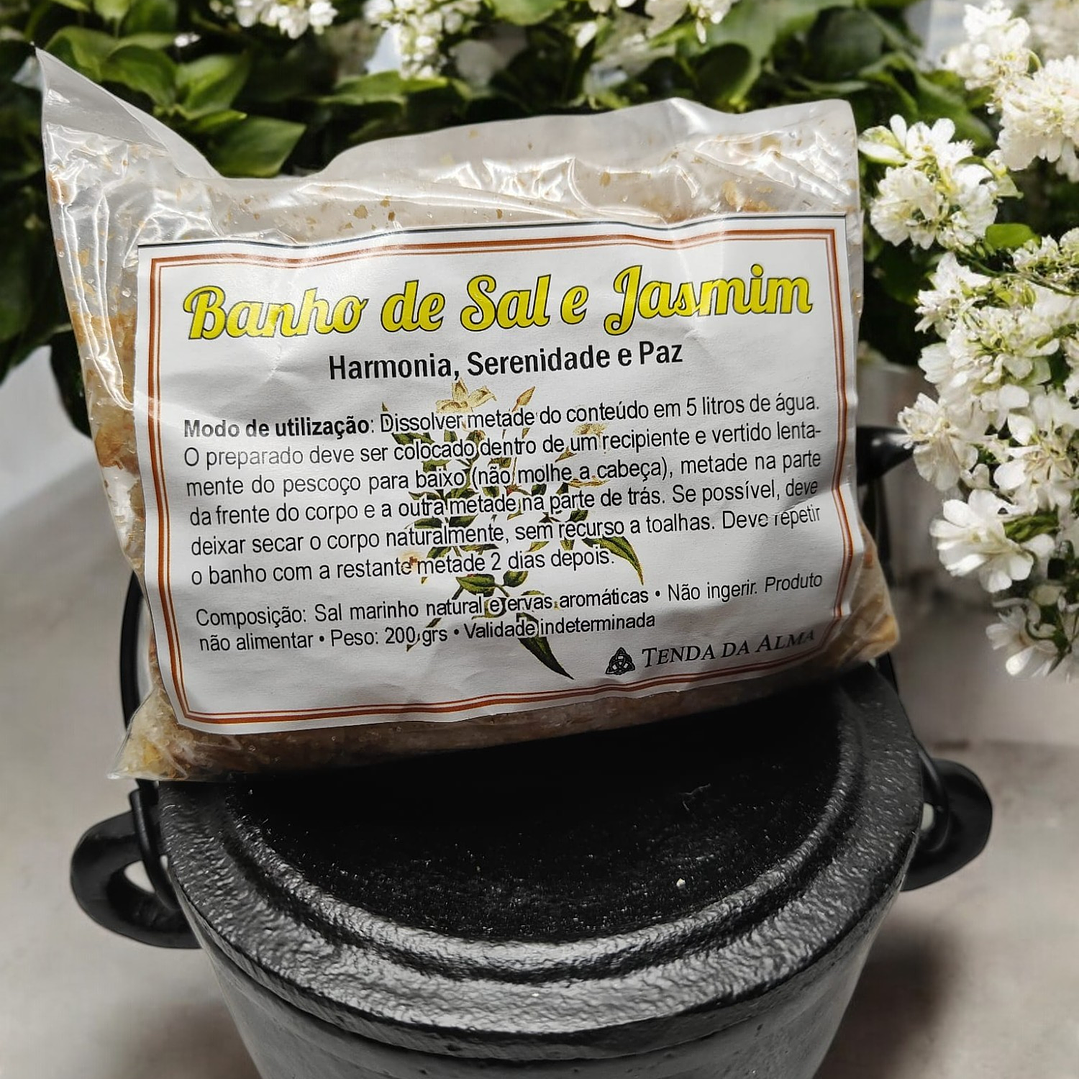 Banho de sal e jasmim 1
