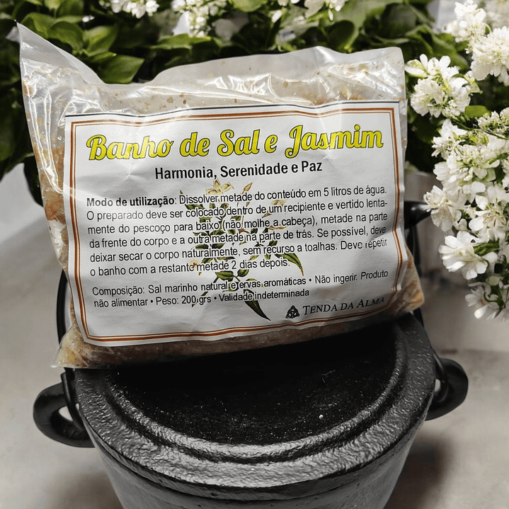 Banho de sal e jasmim 1