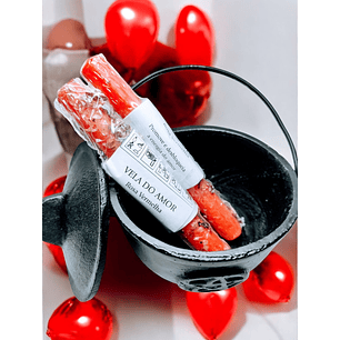 Vela de ervas do Amor 