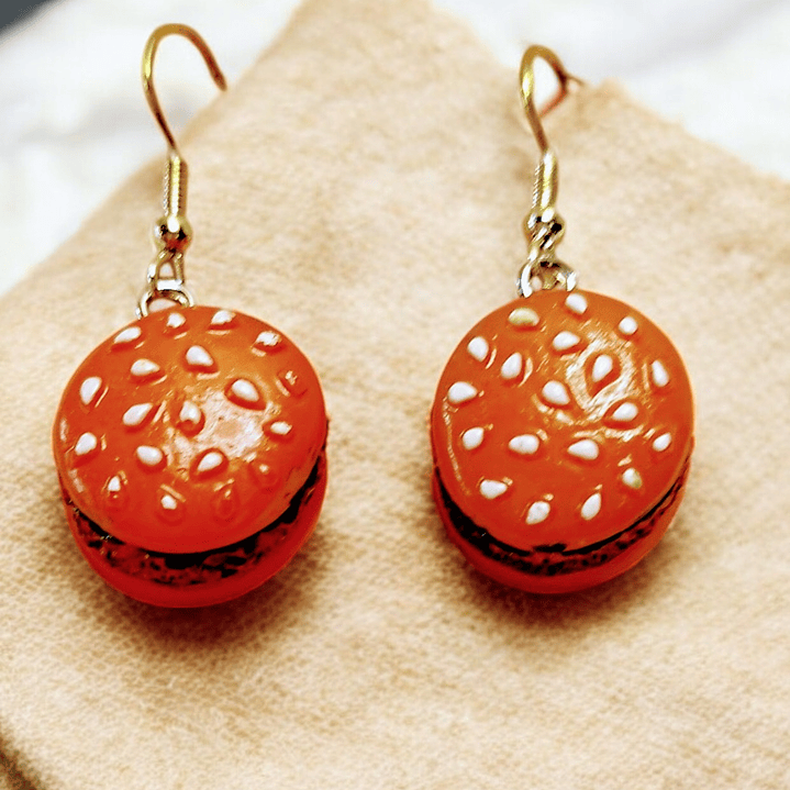 Brincos Hambúrguer  1