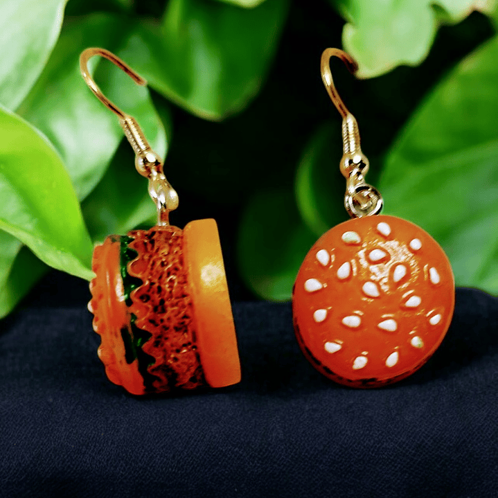 Brincos Hambúrguer  2