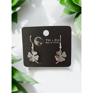 Brincos trevos 