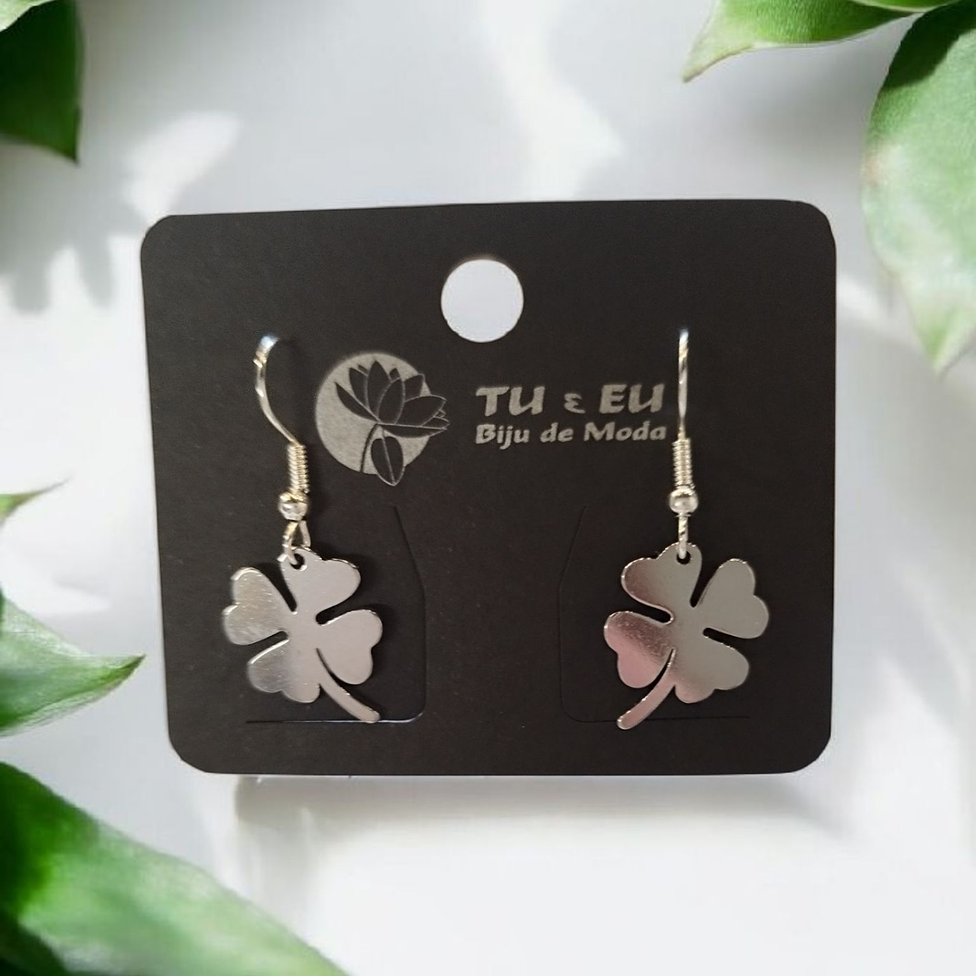 Brincos trevos  1