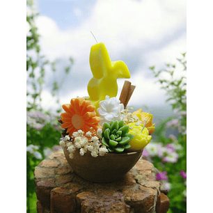 Arranjo coelho Páscoa 