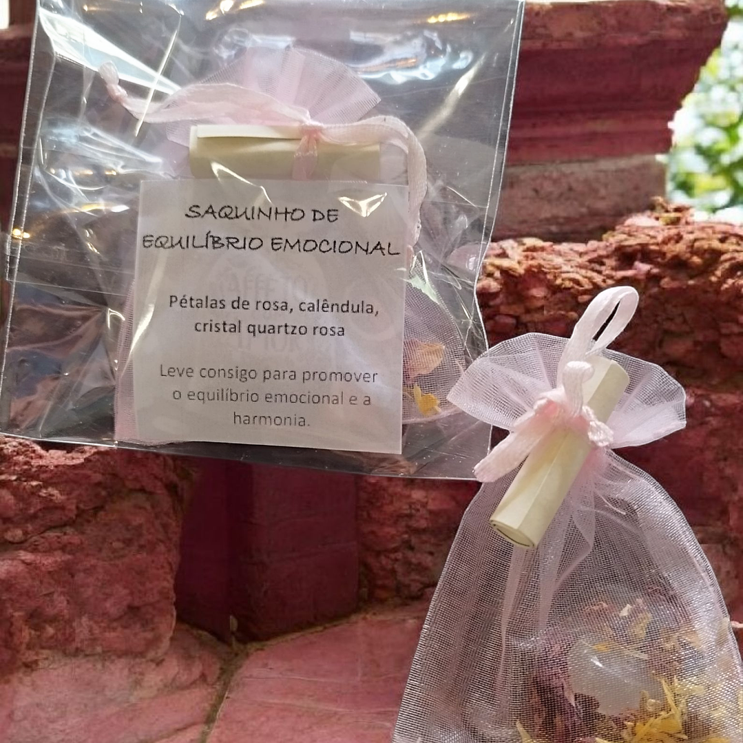 Saquinho para equilíbrio emocional 1