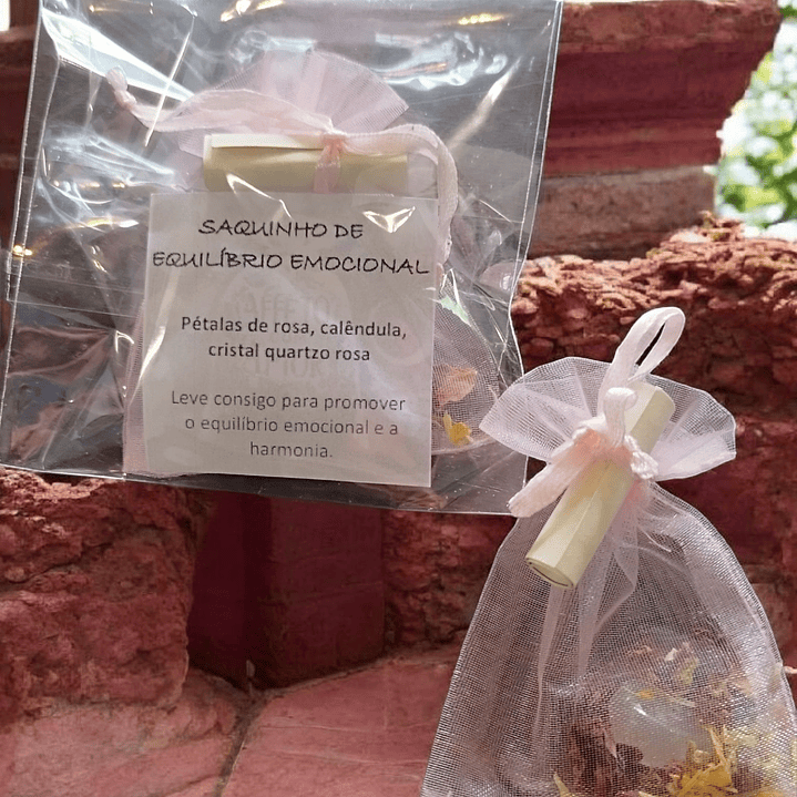 Saquinho para equilíbrio emocional 1