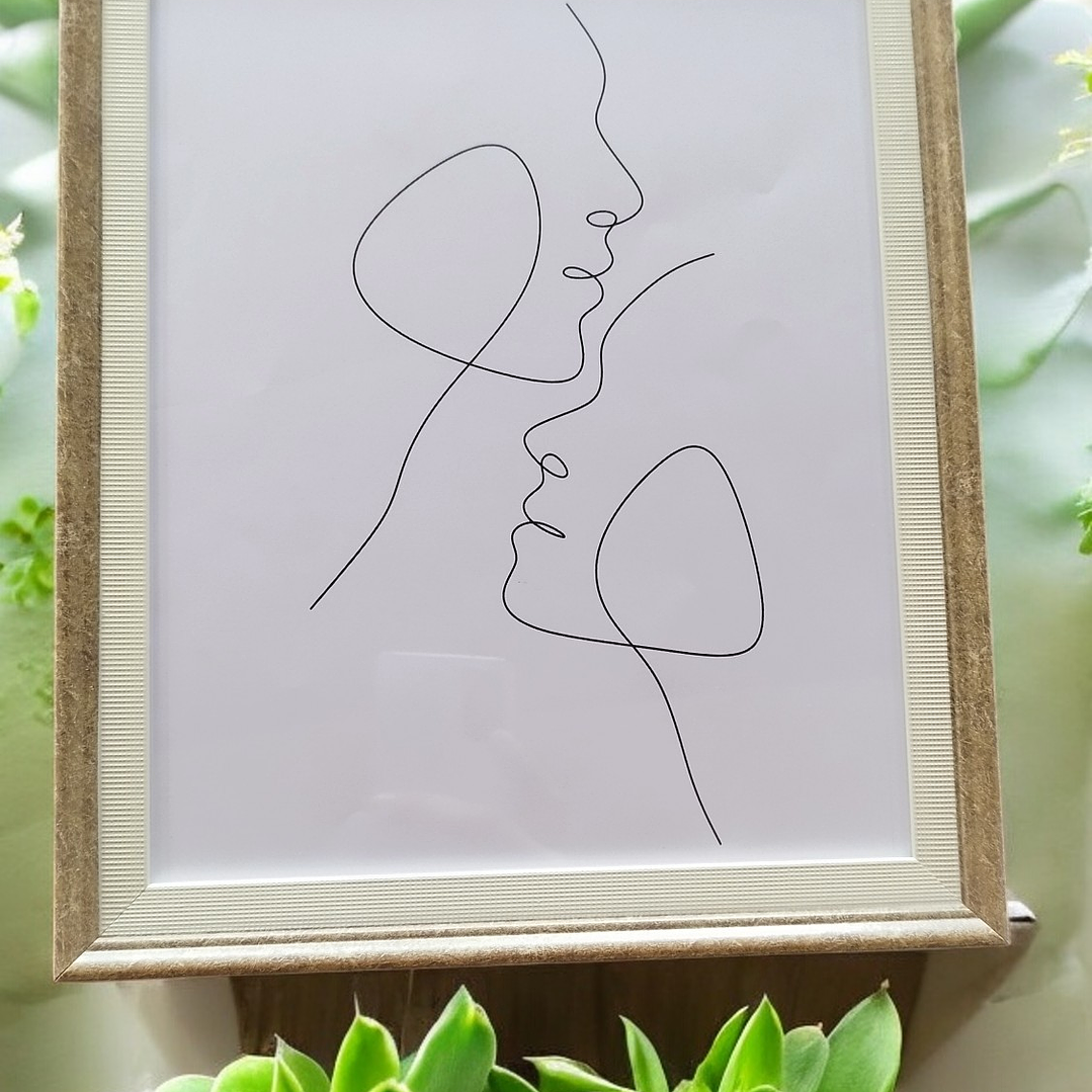 Moldura Casal Romântico 2