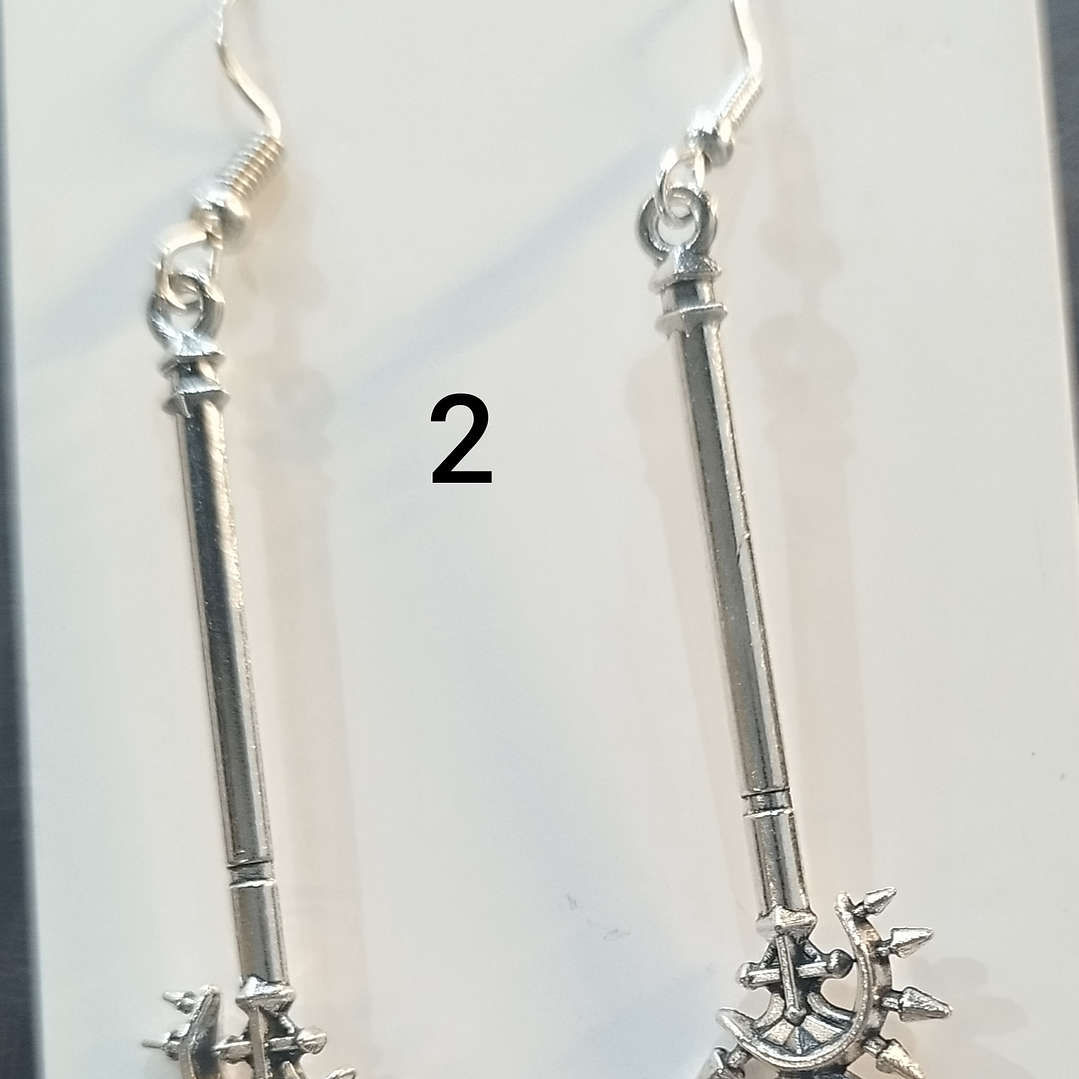 Brincos espadas variadas 2