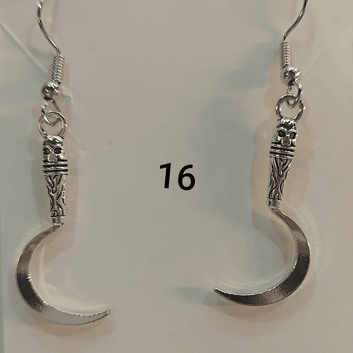 Brincos espadas variadas 16