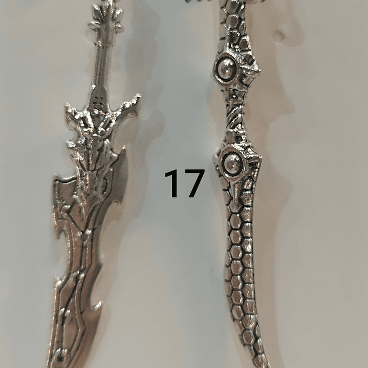 Brincos espadas variadas 17