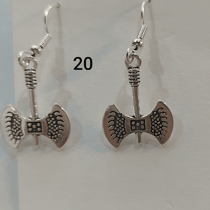 Brincos espadas variadas 20
