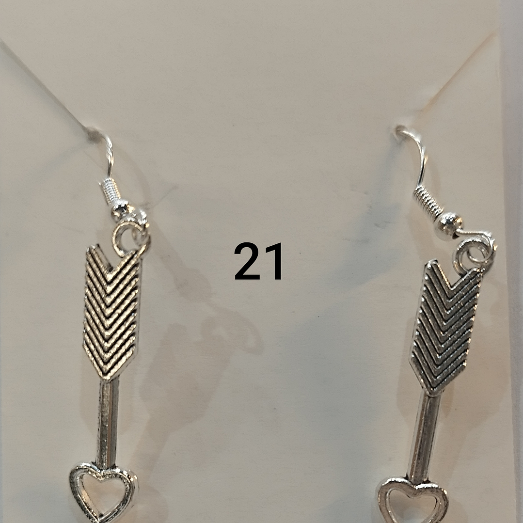 Brincos espadas variadas 21
