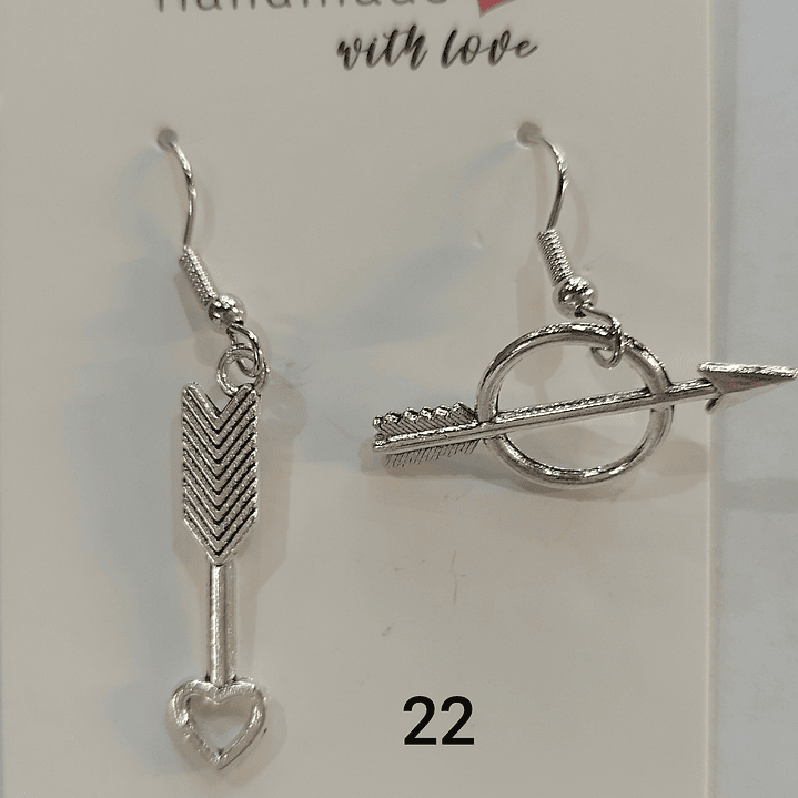 Brincos espadas variadas 22