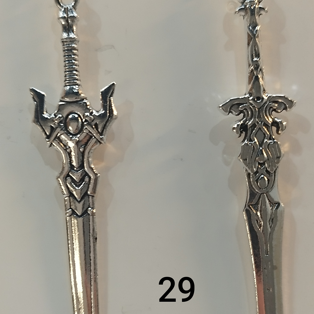 Brincos espadas variadas 29