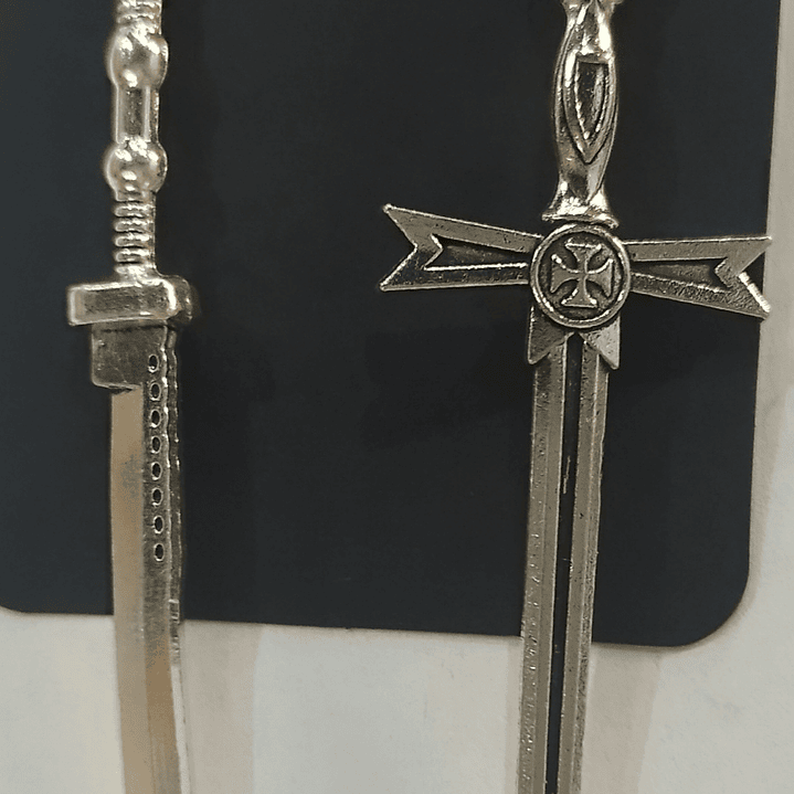 Brincos espadas variadas 34