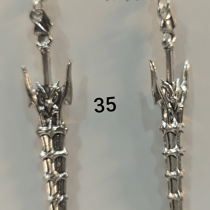 Brincos espadas variadas 35