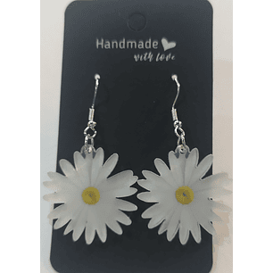 Brincos Margaridas 2D