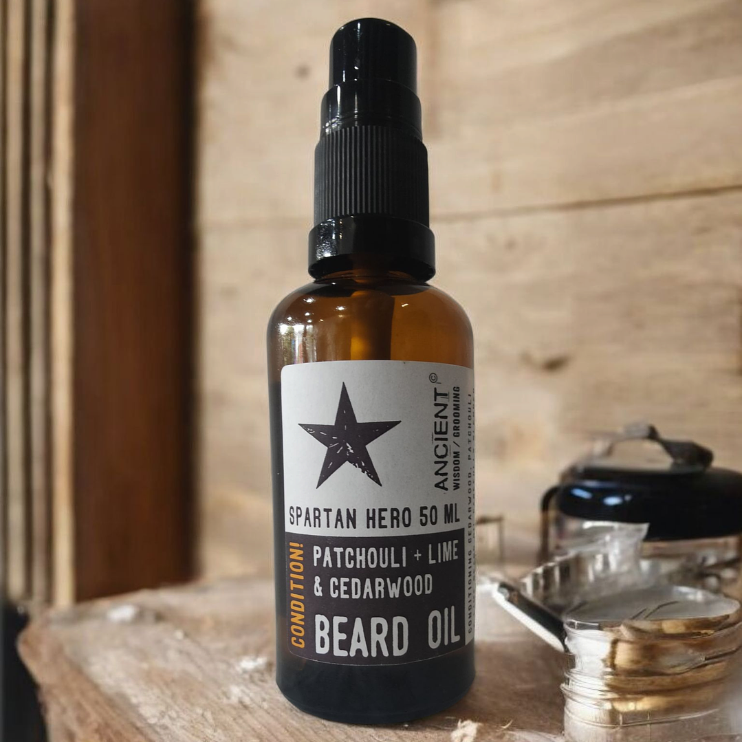 Óleo de barba Spartan Hero 1