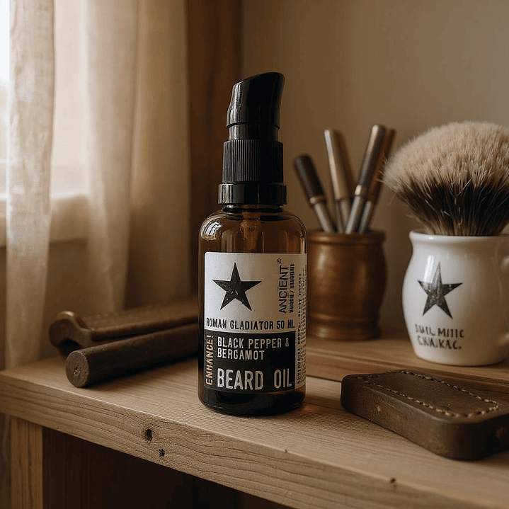 Óleo de barba Roman Gladiator 50ml 1