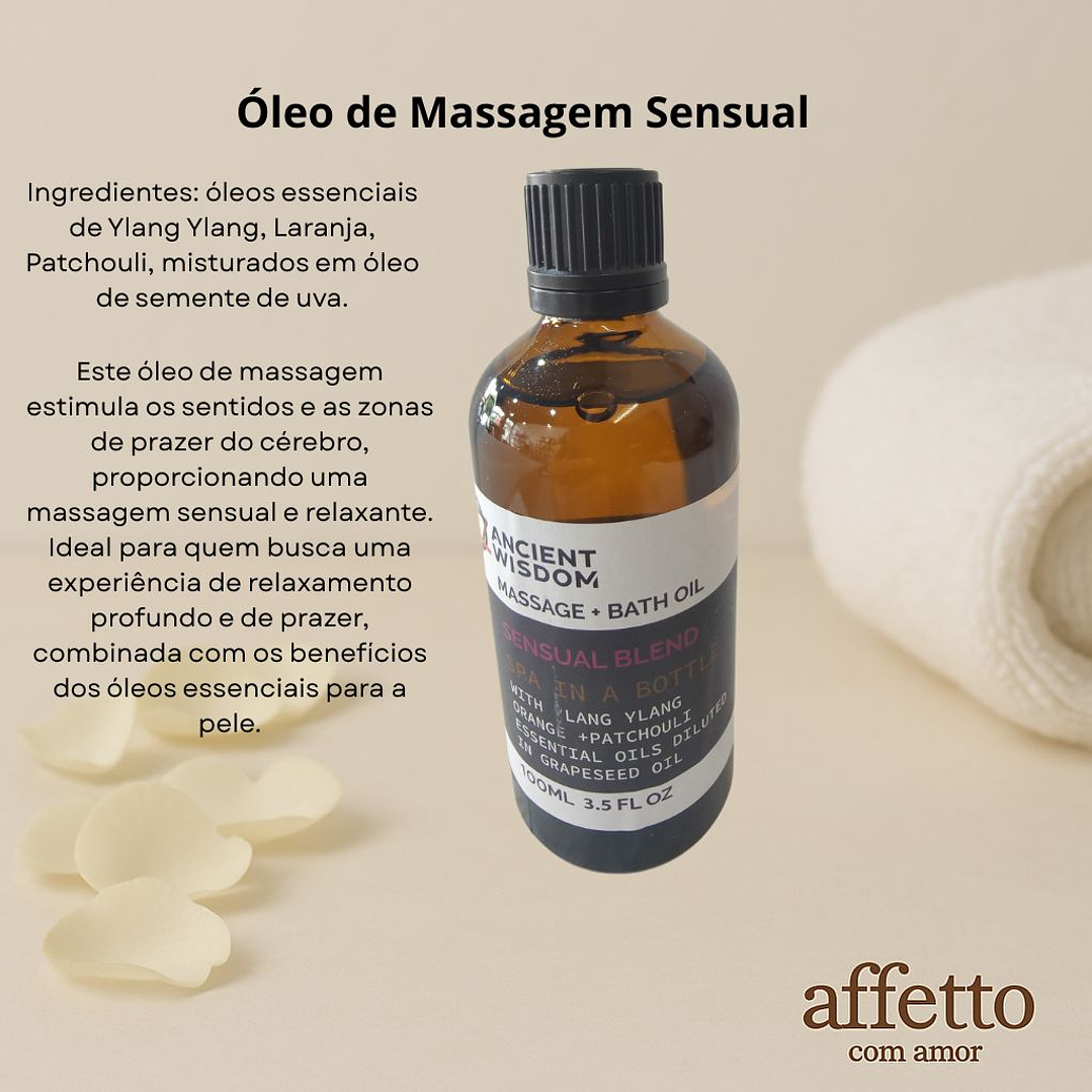 Óleo de Massagem Sensual 1