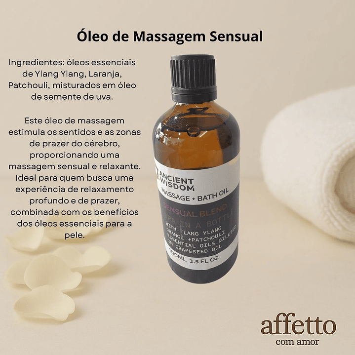 Óleo de Massagem Sensual 1