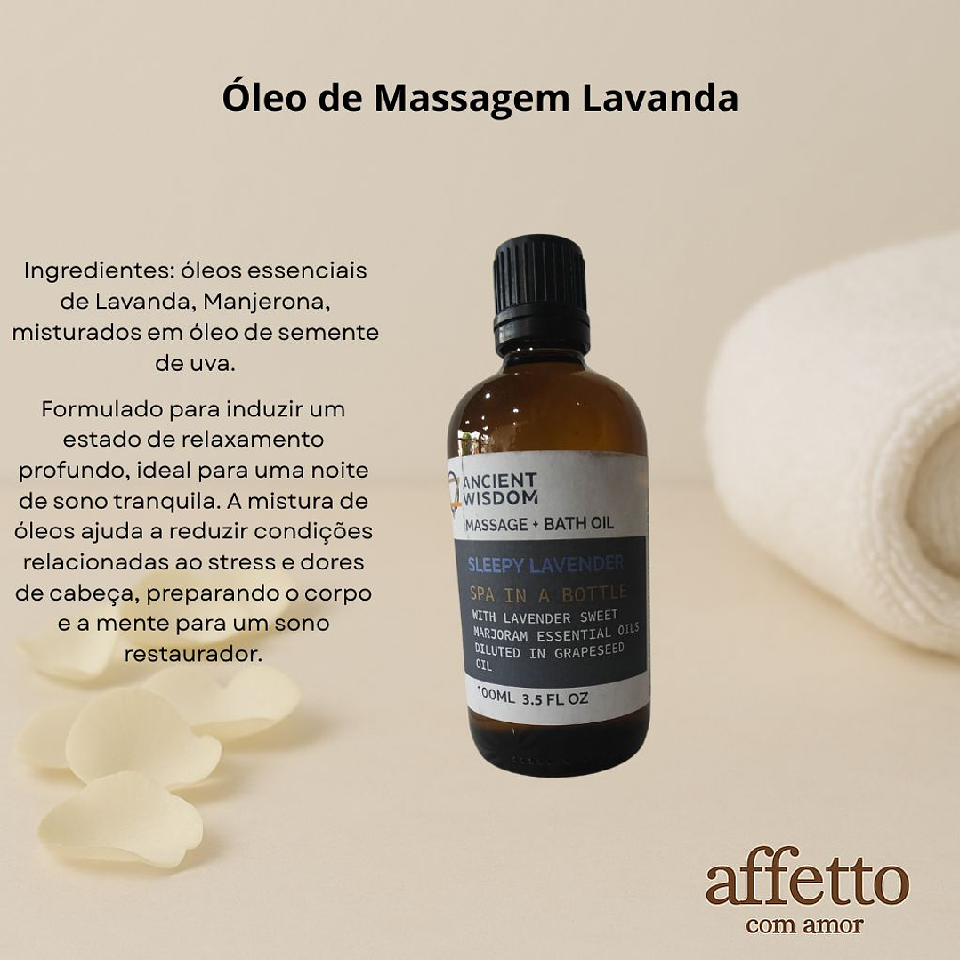 Óleo de Massagem Lavanda  1