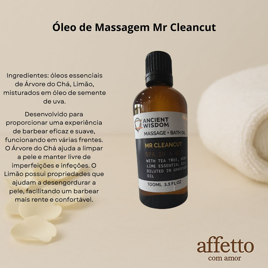 Óleo de Massagem Mr Cleancut 1