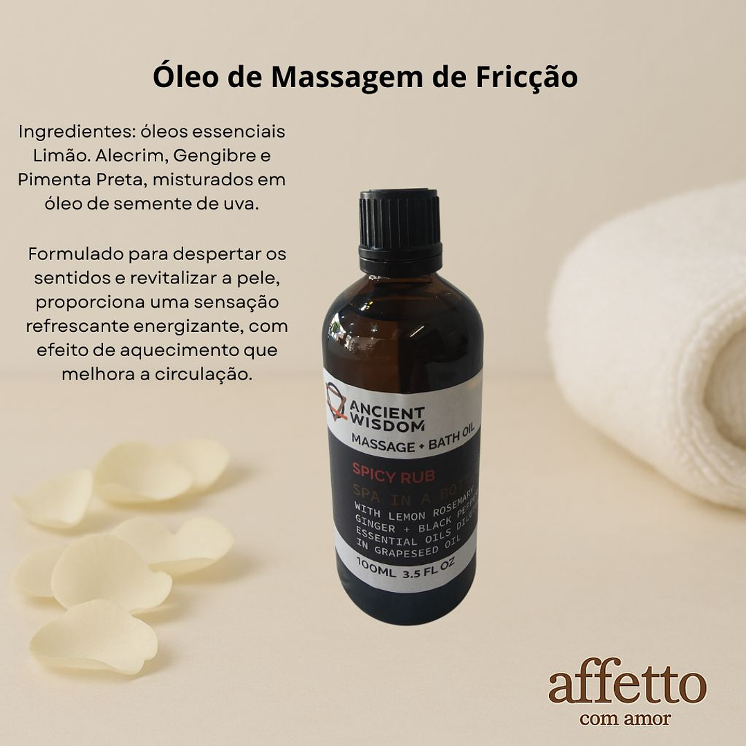 Óleo de Massagem de Fricção 1