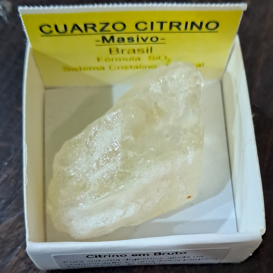 Citrino Natural em caixa 1