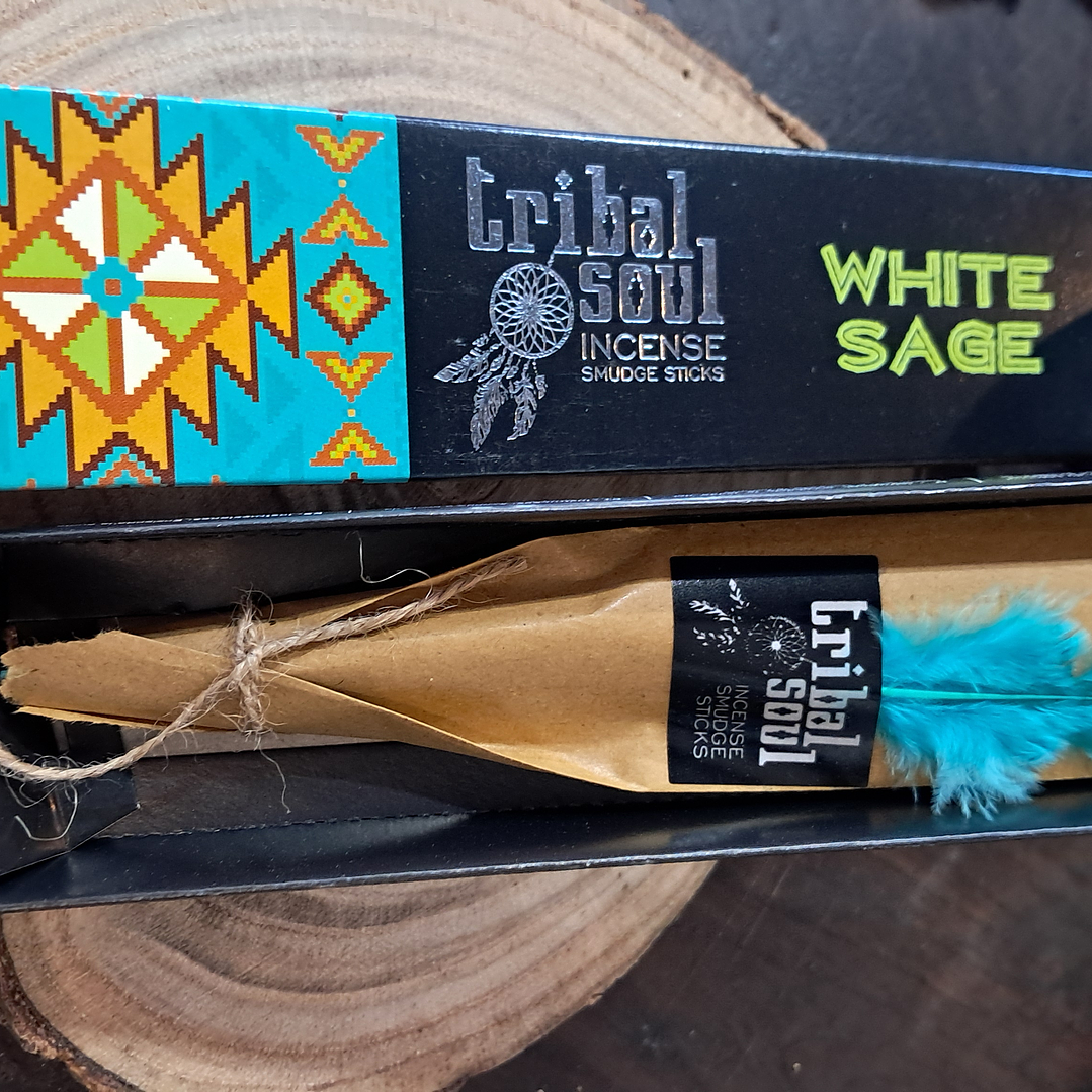 Incenso Sálvia Branca Tribal Soul 1