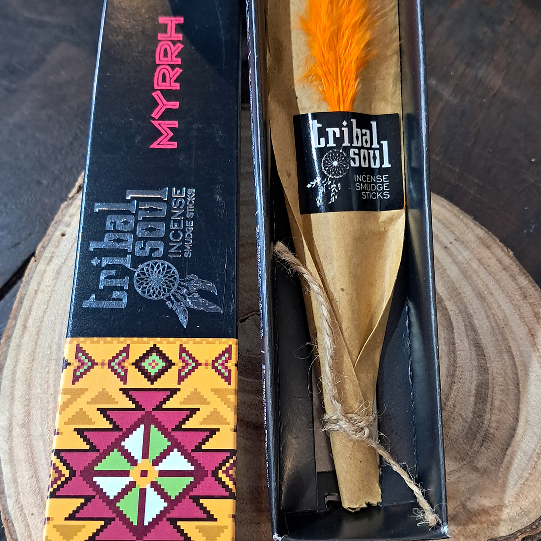 Incenso de Mirra Tribal Soul   1