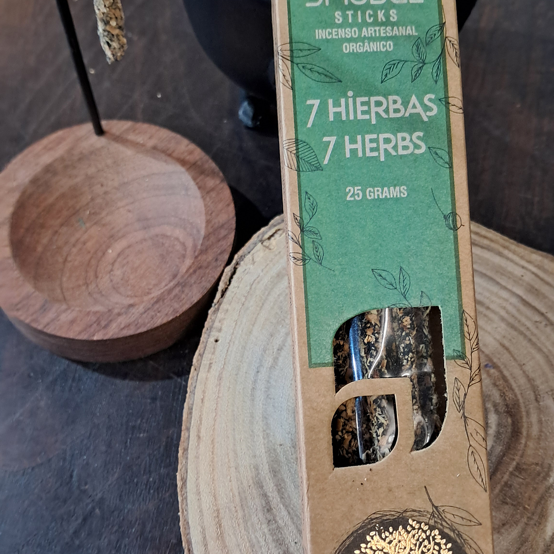 Incenso Orgânico 7 Ervas 1