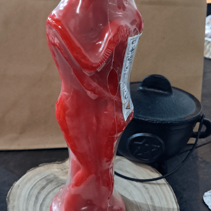 Vela Casal Amarração Vermelha  1