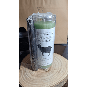 Vela Ritual da Cabra Preta Milagrosa