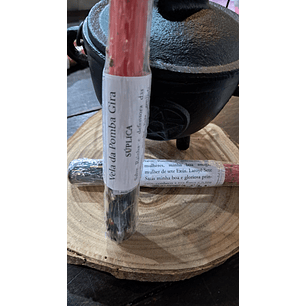 Vela de Ervas Pomba Gira Súplica 