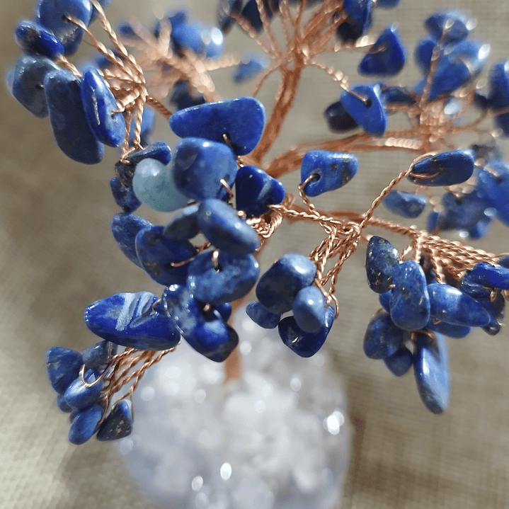 Árvore com cristais Lápis Lazuli  1